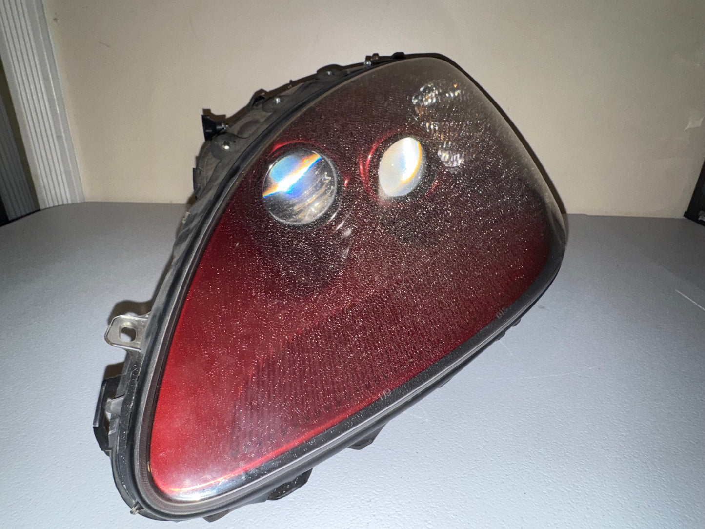 05-13 C6 CORVETTE MAGNETIC RED LH DRIVER SIDE HEADLIGHT OEM #K1