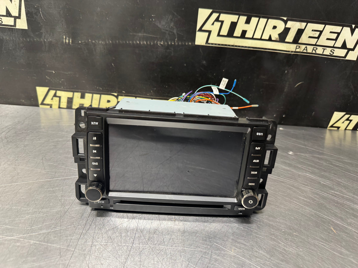 07-13 CHEVY SILVERADO AFTERMARKET TOUCHSCREEN RADIO #N933