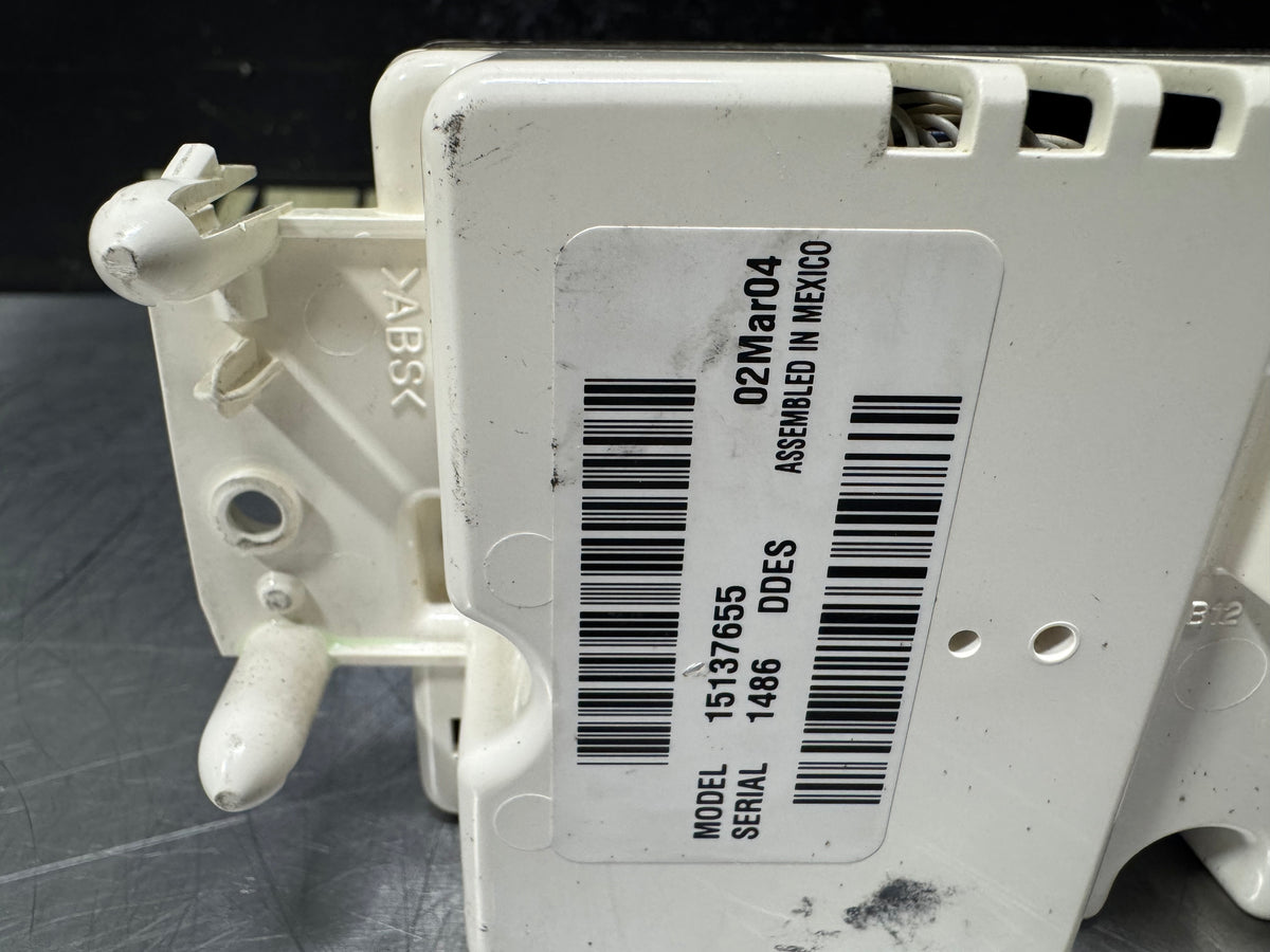 1997-2004 C5 CORVETTE HVAC CLIMATE CONTROL UNIT 15137655 USED OEM #X39