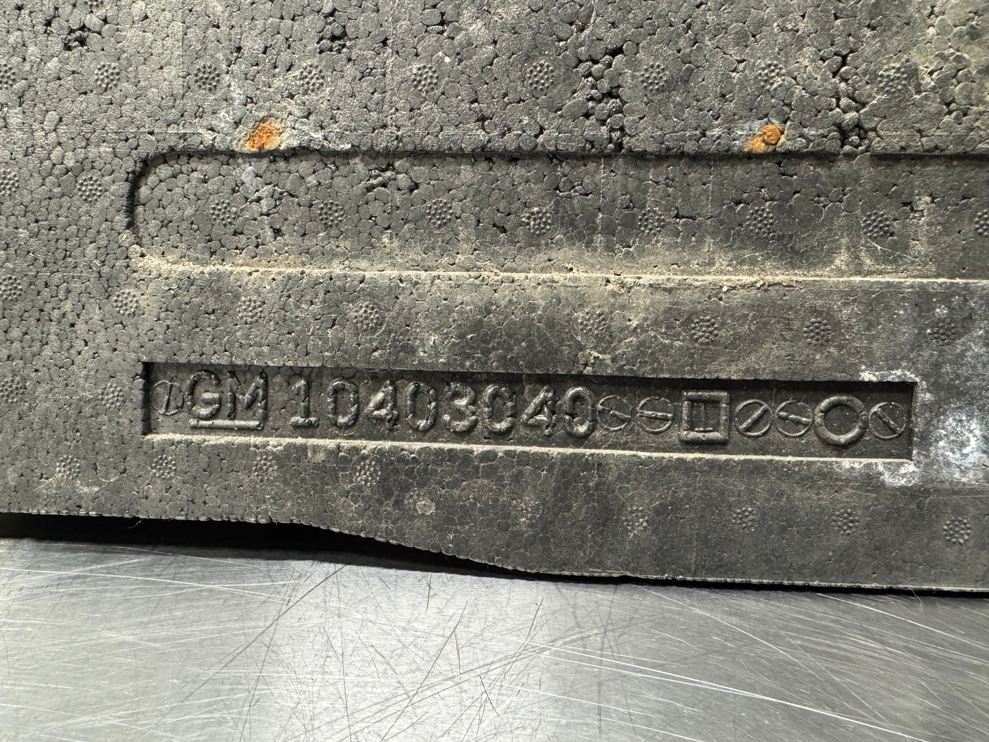97-04 C5 CORVETTE FRONT BUMPER IMPACT ABSORBER FOAM OEM 24-03