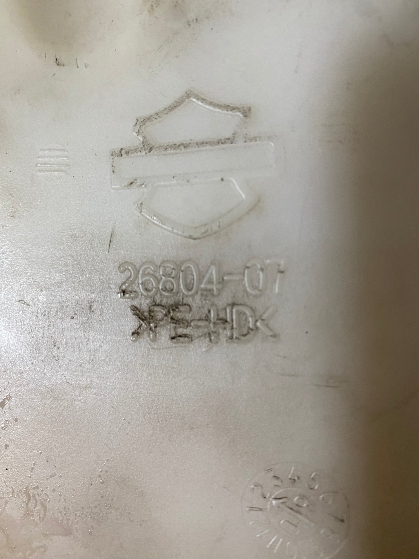 2009 HARLEY-DAVIDSON VRSCDX OEM COOLANT RESERVOIR 26804-07 #2