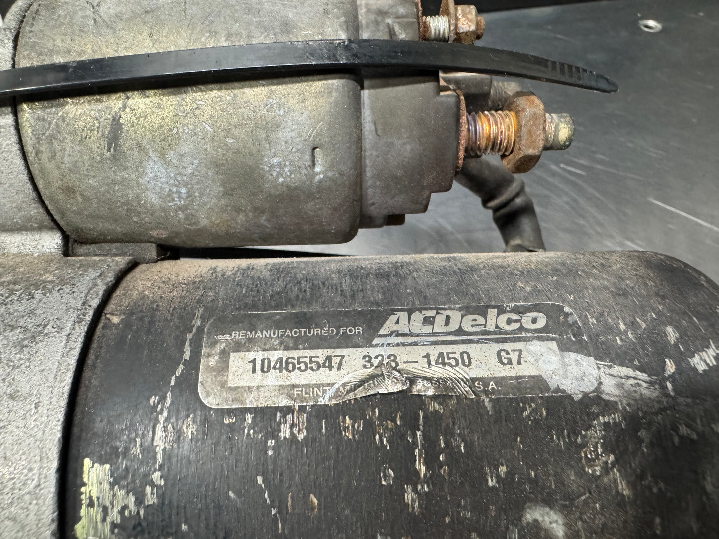 97-04 CORVETTE C5 STARTER AC DELCO 10465547 #L221