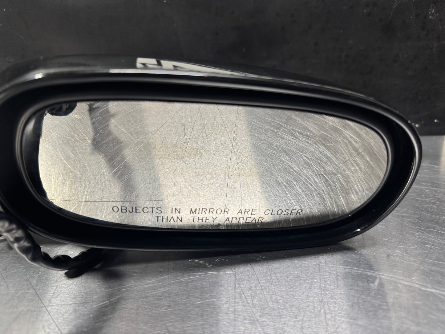 1997-2004 CORVETTE C5 RF PASSENGER MIRROR BLk OEM #L481