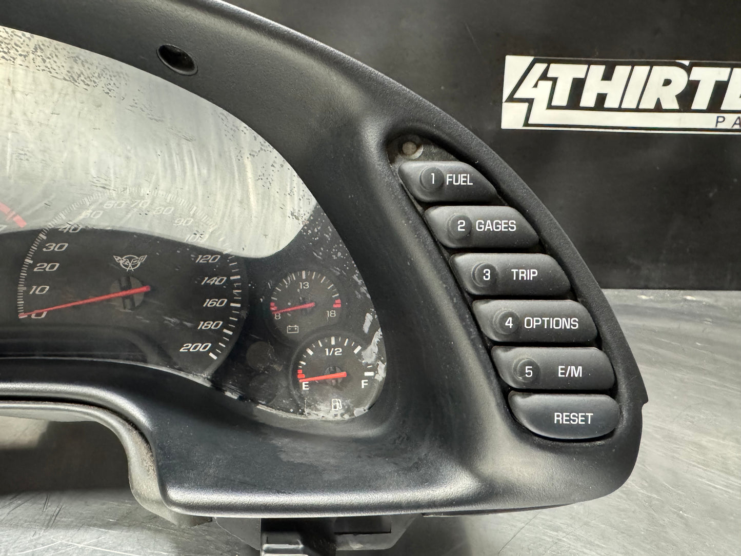 2004 CORVETTE C5 Z06 GAUGE CLUSTER OEM 10315861 MILAGE 104,166 #L261