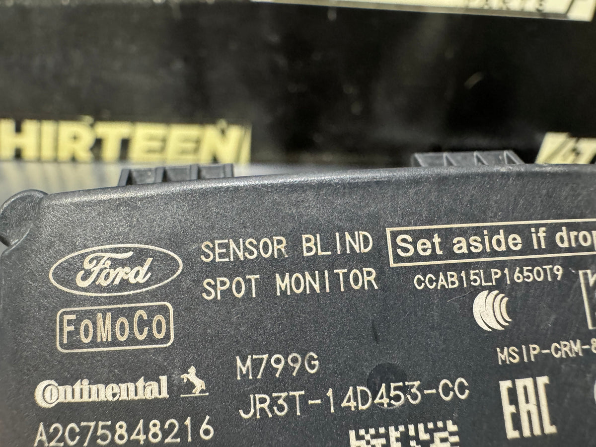 2021 FORD MUSTANG GT REAR BLIND SPOT SENSOR MONITOR JR3T-14D453-CC OEM #V79