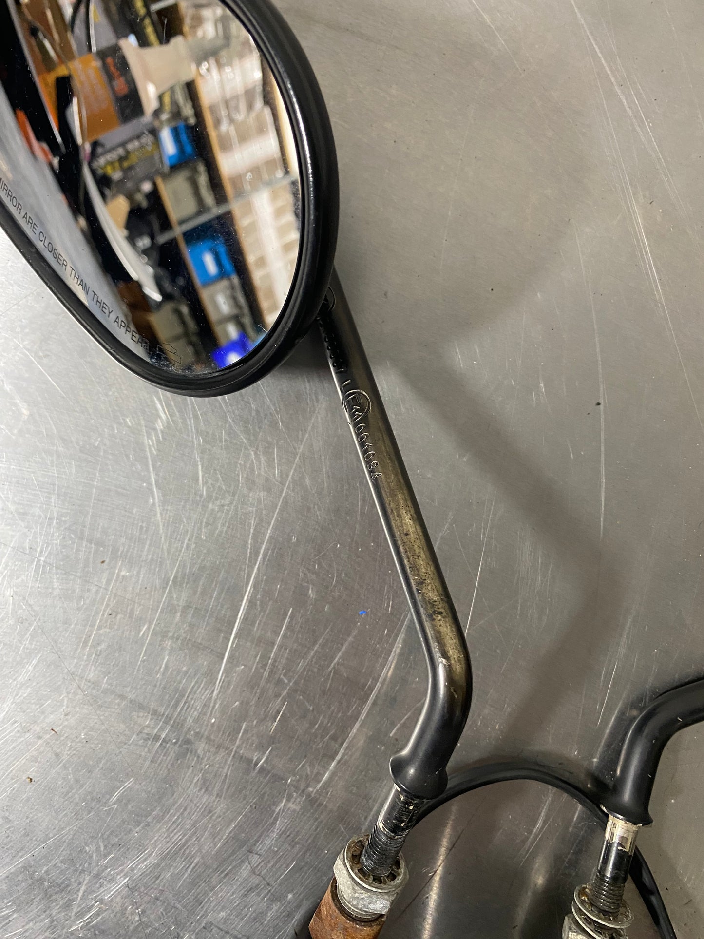 2009 HARLEY-DAVIDSON VRSCDX FRONT SIGNALS W/ MIRRORS #2