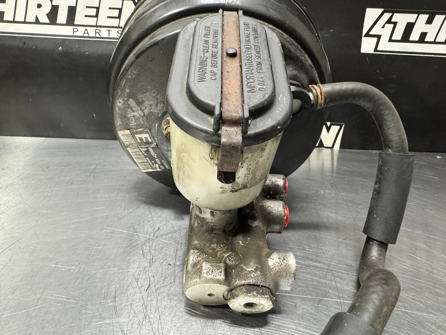 04-06 PONTIAC GTO BRAKE BOOSTER/ MASTER CYLINDER OEM 92168463 #L453