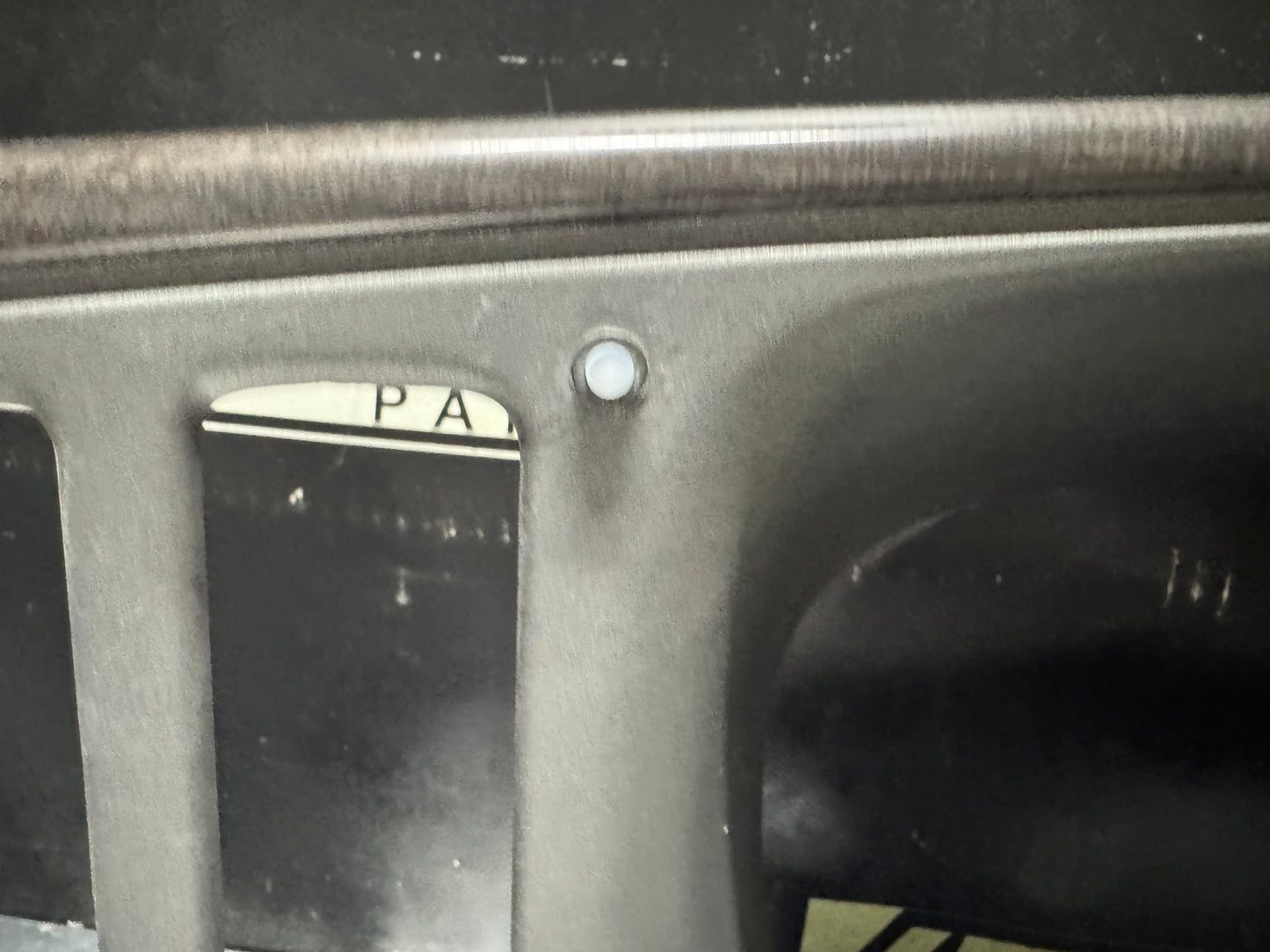 03-06 CHEVY SILVERADO GMC SIERRA GAUGE CLUSTER DASH BEZEL WOOD GRAIN OEM #N563