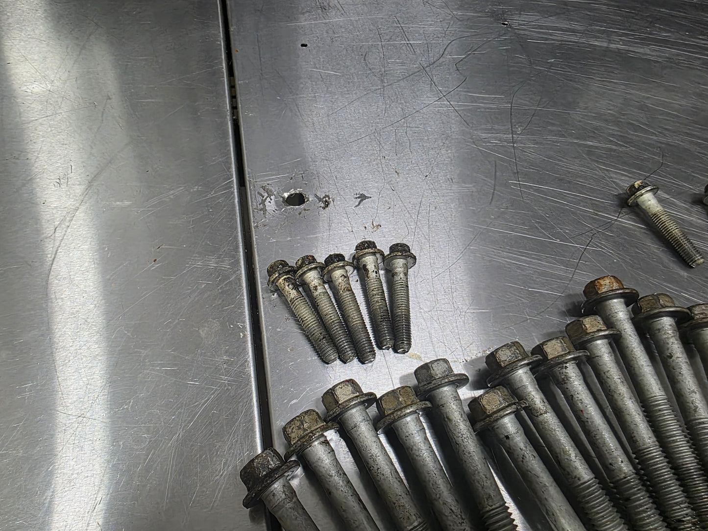 LS1 CYLINDER HEAD BOLTS OEM #N816