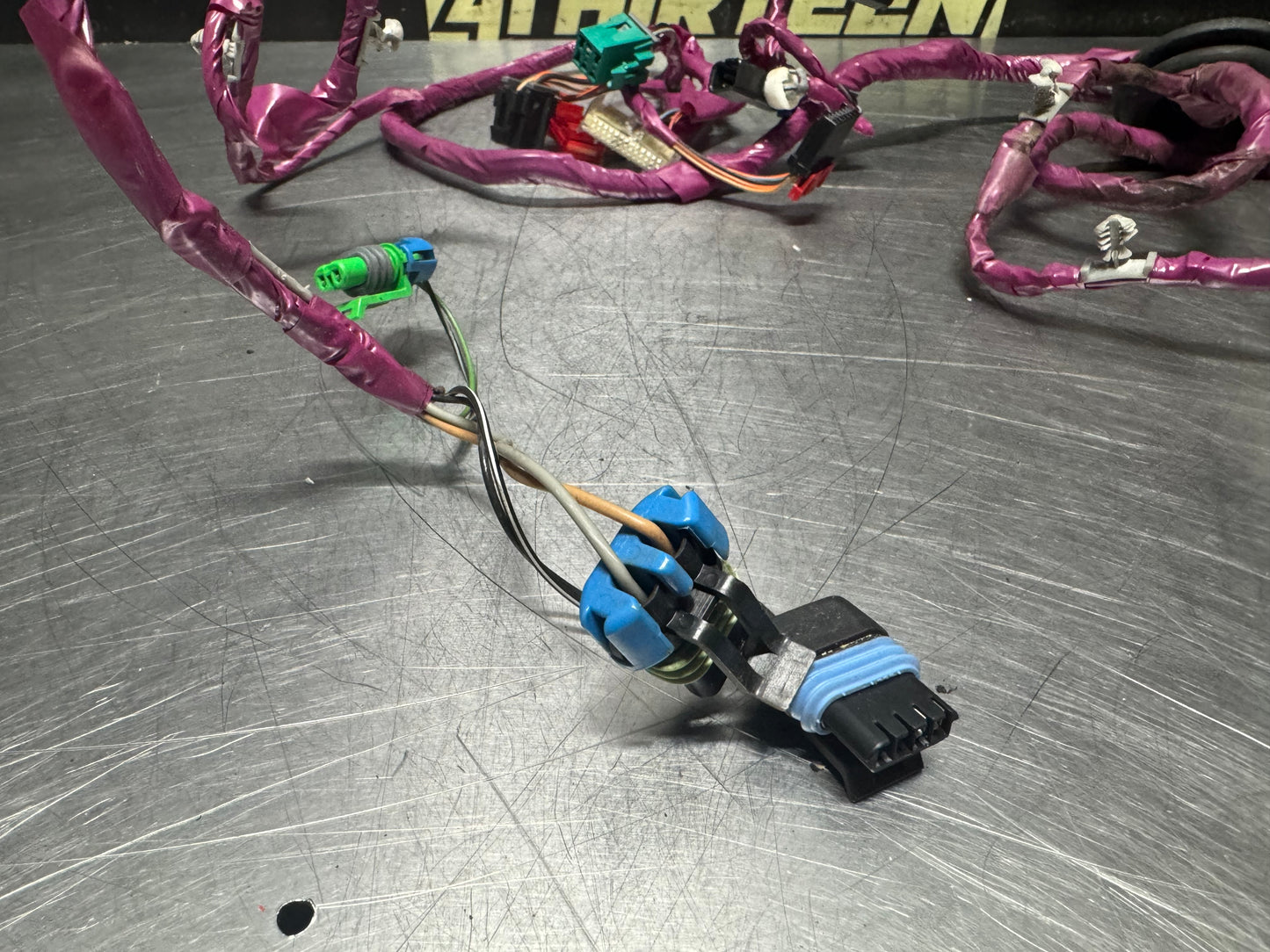 1997-2004 C5 CORVETTE USED OEM RH DOOR WIRE HARNESS #N530