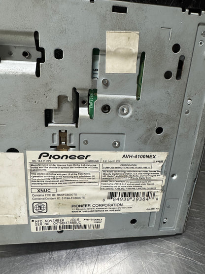 PIONEER AVH-4100NEX 2-DIN 7