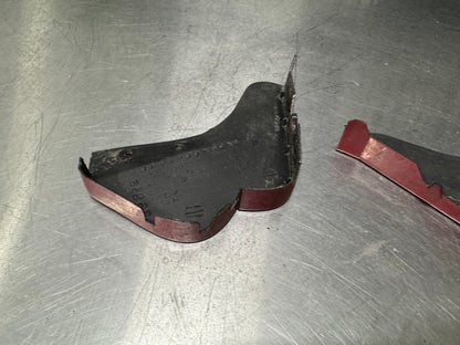 2004 PONTIAC GTO SIDE SKIRT ROCKER END CAPS RED OEM #250