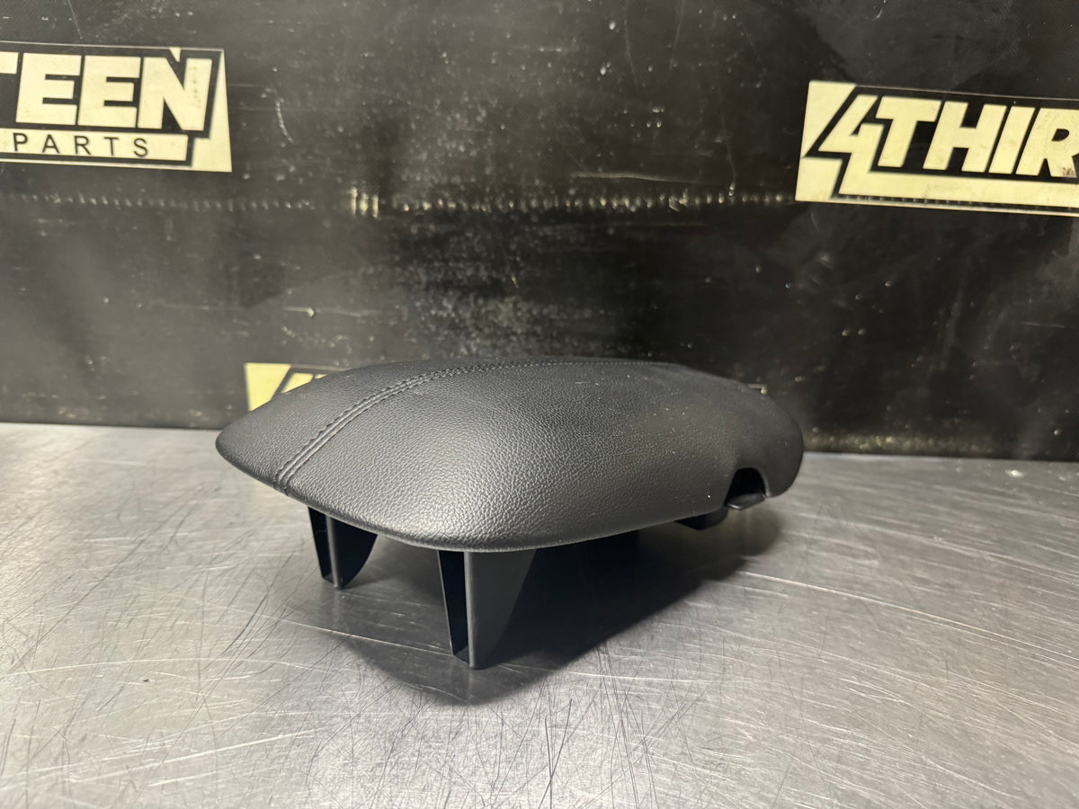 15-17 FORD MUSTANG GT CONSOLE ARMREST LID COVER LEATHER OEM #V3
