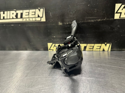 15-17 FORD MUSTANG GT STEERING COLUMN STALK BRACKET HOUSING WITH STALKS OEM #V2