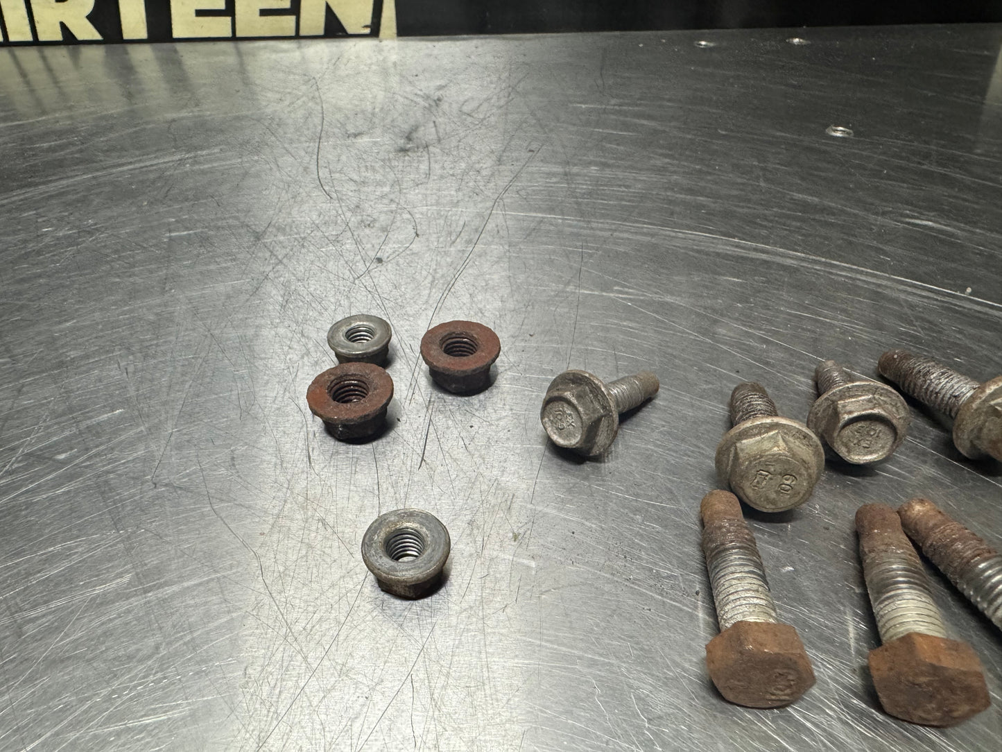 97-04 C5 CORVETTE EXHAUST BOLTS OEM #N121