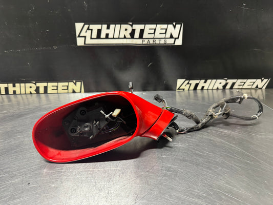 1997-2004 CORVETTE C5 LF DRIVER SIDE MIRROR TORCH RED OEM #N238