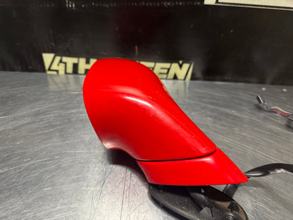 1997-2004 CORVETTE C5 LF DRIVER SIDE MIRROR TORCH RED OEM #N480