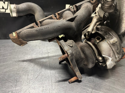 06-09 VOLKSWAGEN GOLF GTI EXHAUST MANIFOLD TURBO ASSEMBLY OEM #N506