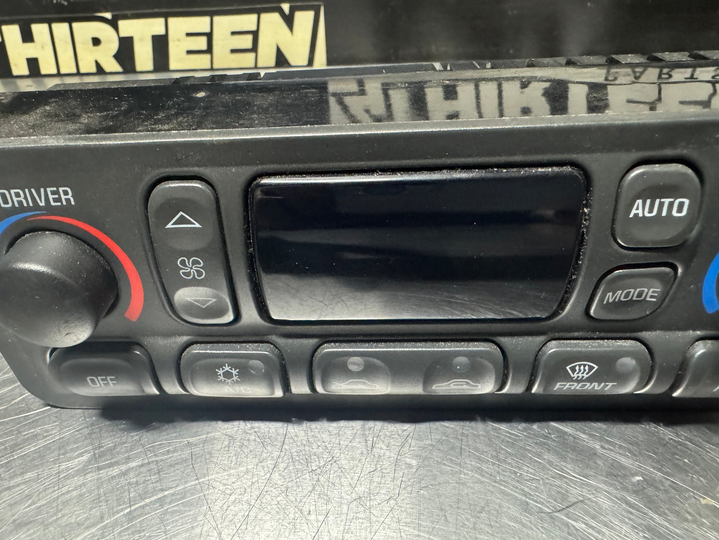 1997-2004 C5 CORVETTE HVAC CLIMATE CONTROL UNIT 09380441 USED OEM #N283
