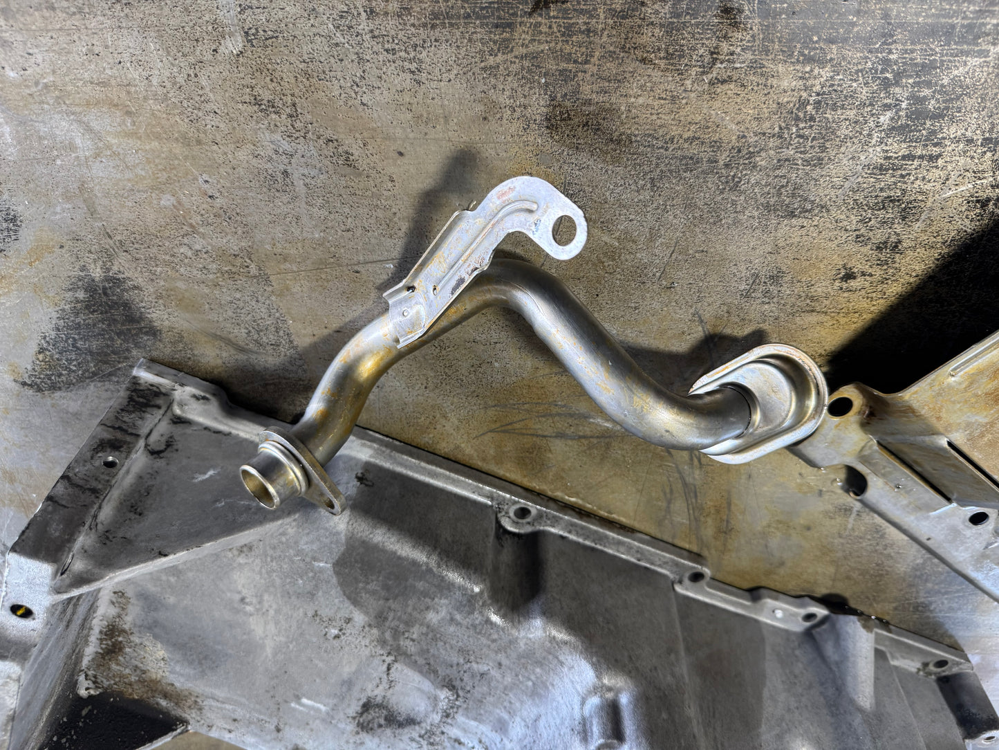 04-06 PONTIAC GTO OIL PAN LS1 LS2 OEM 5.7 6.0 FRONT SUMP OEM AND TRAY #N79