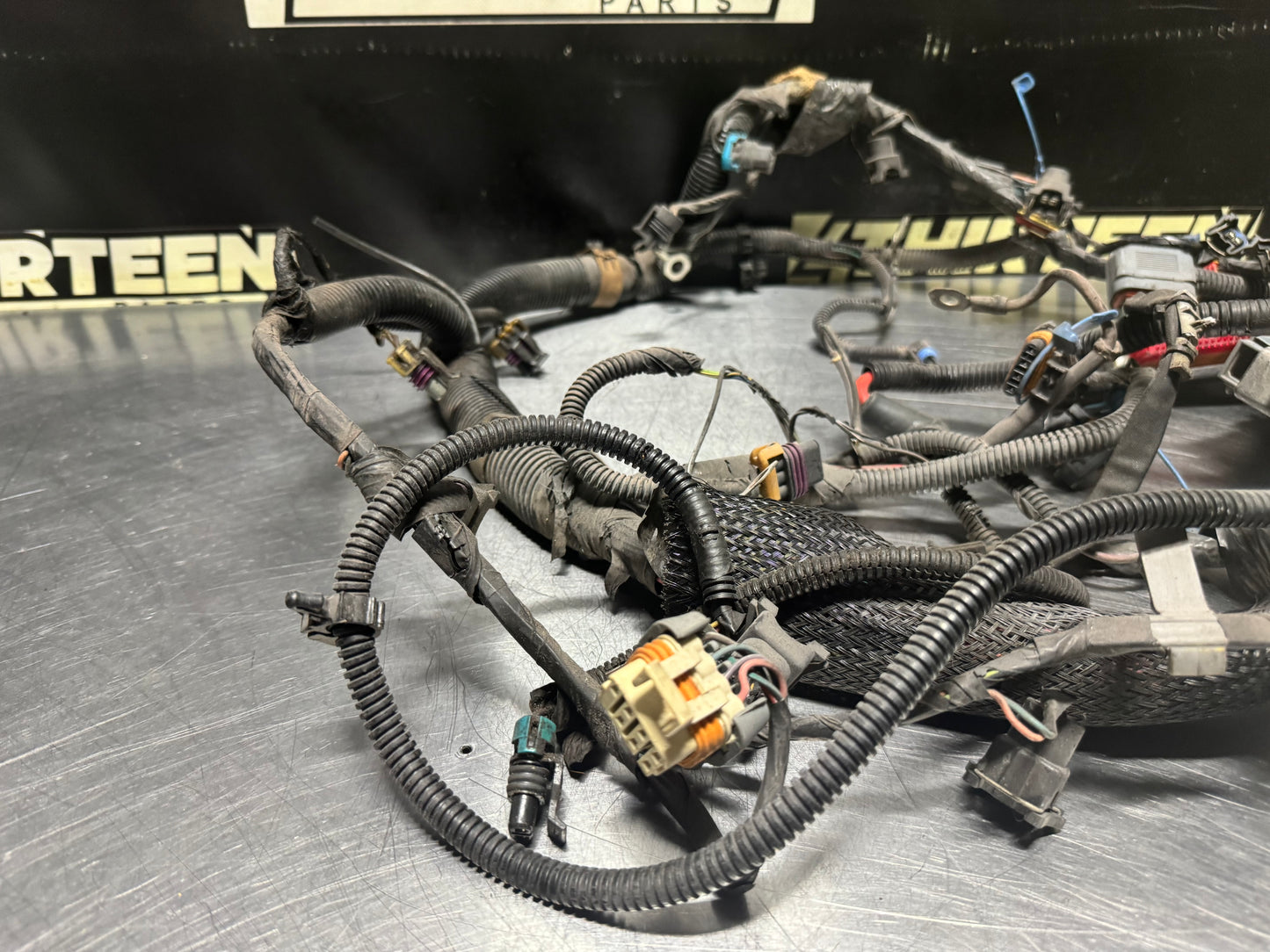 02 CAMARO SS LS1 AUTOMATIC ENGINE HARNESS OEM #N689