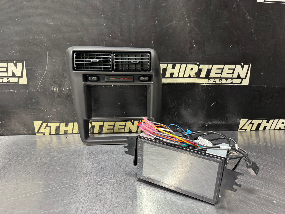 1999 CAMARO Z28 JVC KW-M590BT TOUCHSCREEN RADIO INSTALL KIT #X11