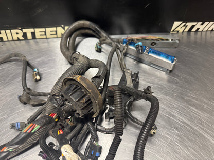 2004 C5 CORVETTE LS1 AUTO ENGINE HARNESS OEM #N271