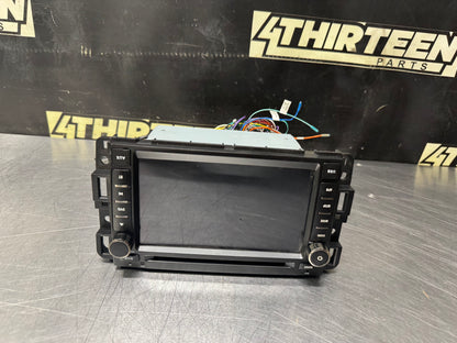 07-13 CHEVY SILVERADO AFTERMARKET TOUCHSCREEN RADIO #N933