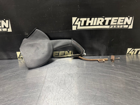 04-06 PONTIAC GTO EMERGENCY BRAKE HANDLE RED STITCHING OEM #N405