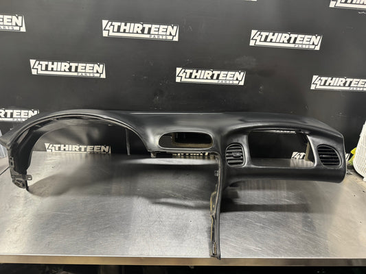 97-04 CORVETTE C5 BLK DASH PAD PANEL W/O HUD OEM #L474