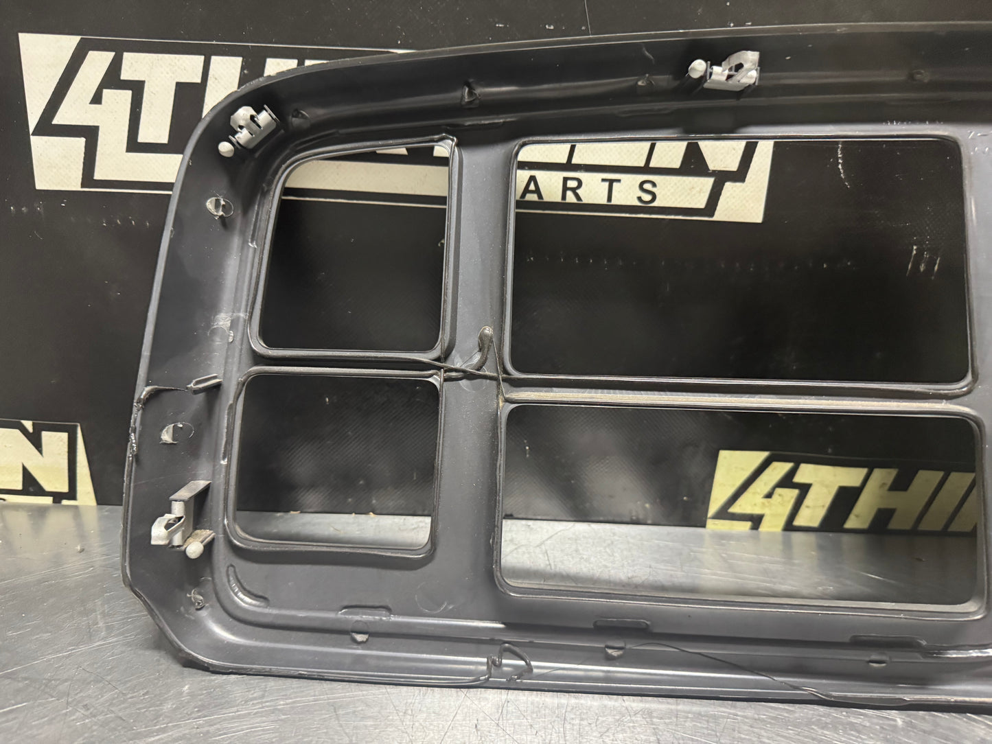 03-06 CHEVY SILVERADO GMC SIERRA GAUGE CLUSTER DASH BEZEL WOOD GRAIN OEM #N563