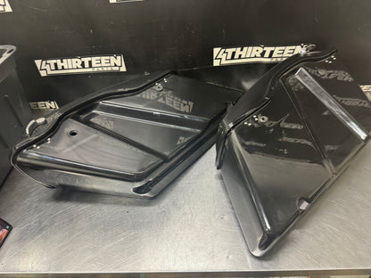 2010 HARLEY DAVIDSON STREET GLIDE SADDLE BAGS OEM #N334