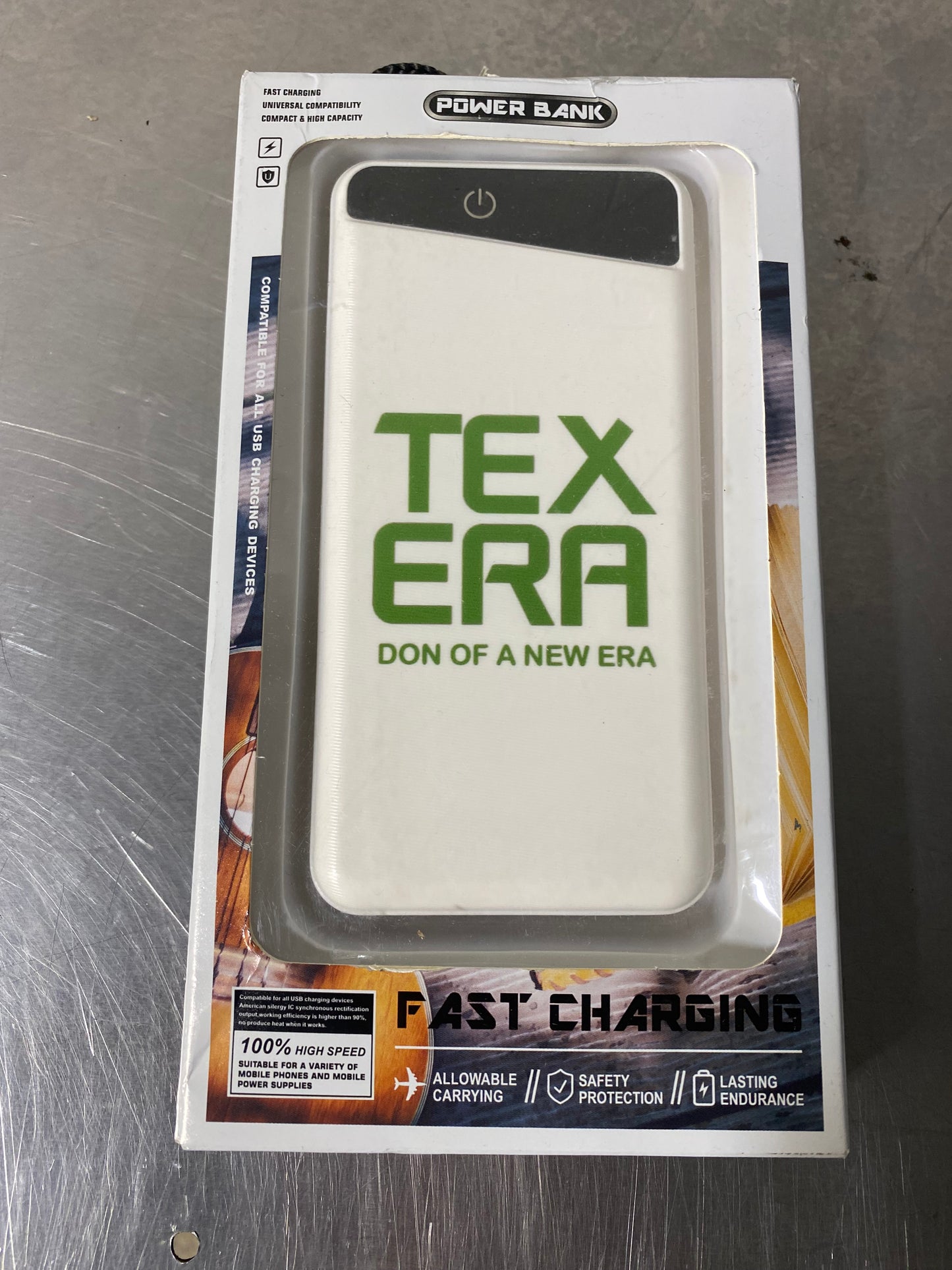 FAST CHARGING POWER BANK - GREEN