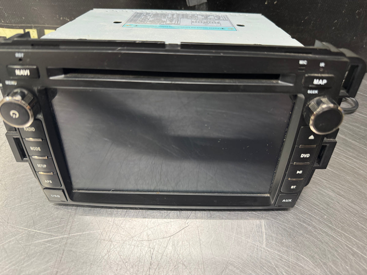07-13 CHEVY SILVERADO AFTERMARKET TOUCHSCREEN RADIO #N933