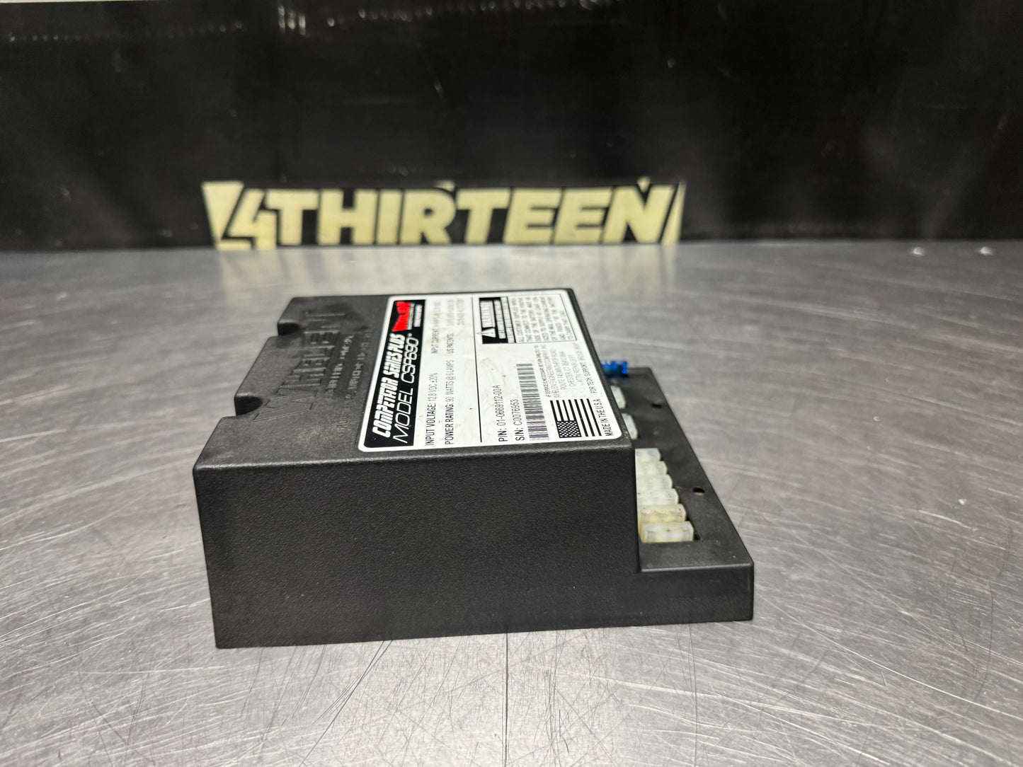 WHELEN COMPETITOR SERIES PLUS MODEL CSP690 STROBE POWER SUPPLY #N438