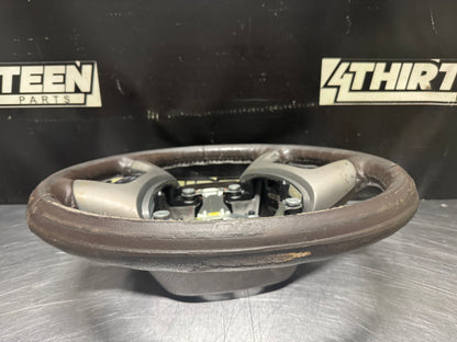 2010-2014 GMC YUKON DENALI HEATED WOODGRAIN STEERING WHEEL OEM 20779501 #N605