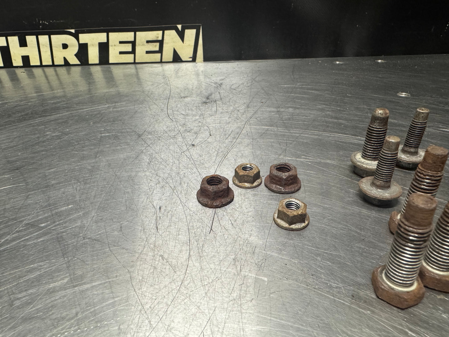 97-04 C5 CORVETTE EXHAUST BOLTS OEM #N121