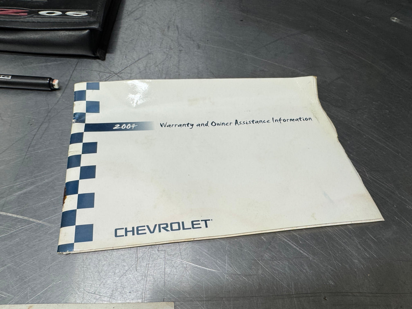 2004 C5 CORVETTE Z06 OWNERS MANUAL OEM #L274