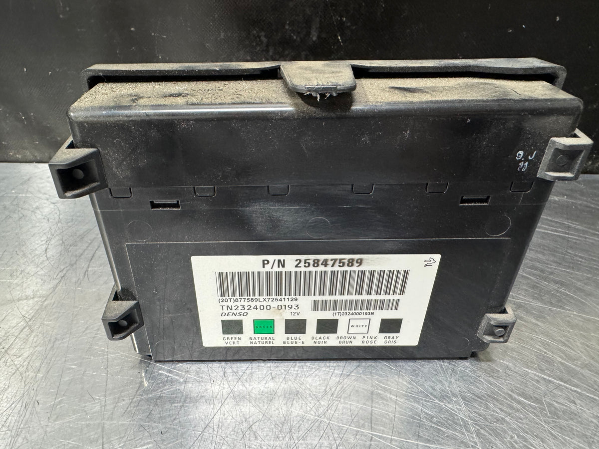 08-09 PONTIAC G8 BCM BODY CONTROL MODULE 259847589 OEM #V60