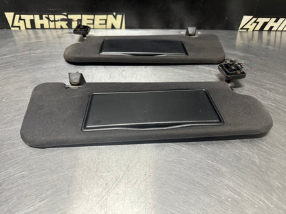 04-06 PONTIAC GTO SUN VISOR SET LH AND RH SIDE DRIVER AND PASSENGER SIDE #N302