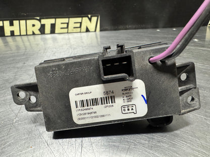 03-06 CHEVY SILVERADO/GMC SIERRA AC BLOWER MOTOR RESISTOR MODULE 52495874 #N435