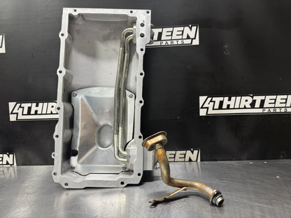 04-06 PONTIAC GTO OIL PAN LS1 LS2 OEM 5.7 6.0 FRONT SUMP OEM AND TRAY #L418