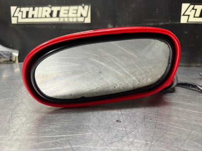 1997-2004 CORVETTE C5 LF DRIVER SIDE MIRROR TORCH RED #N738