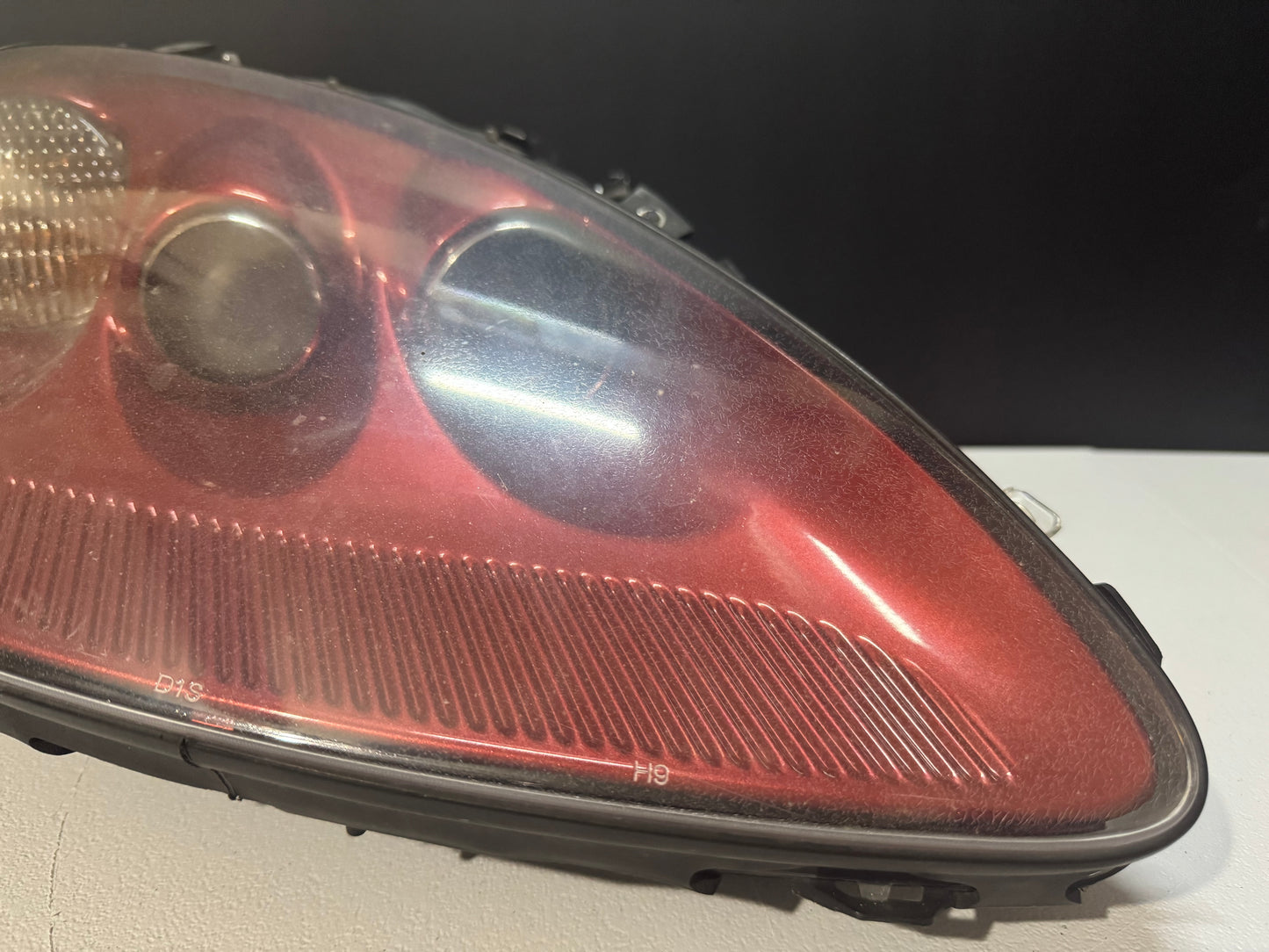05-13 C6 CORVETTE MAGNETIC RED RH PASSENGER SIDE HEADLIGHT OEM #K4