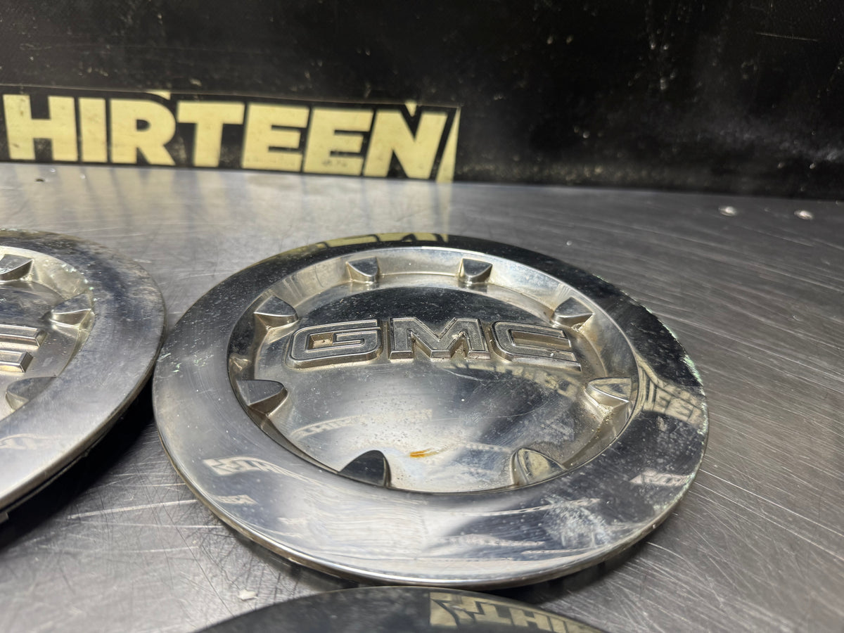 08-13 GMC SIERRA CENTER CAPS SET OF (4) 9596381 OEM #X13