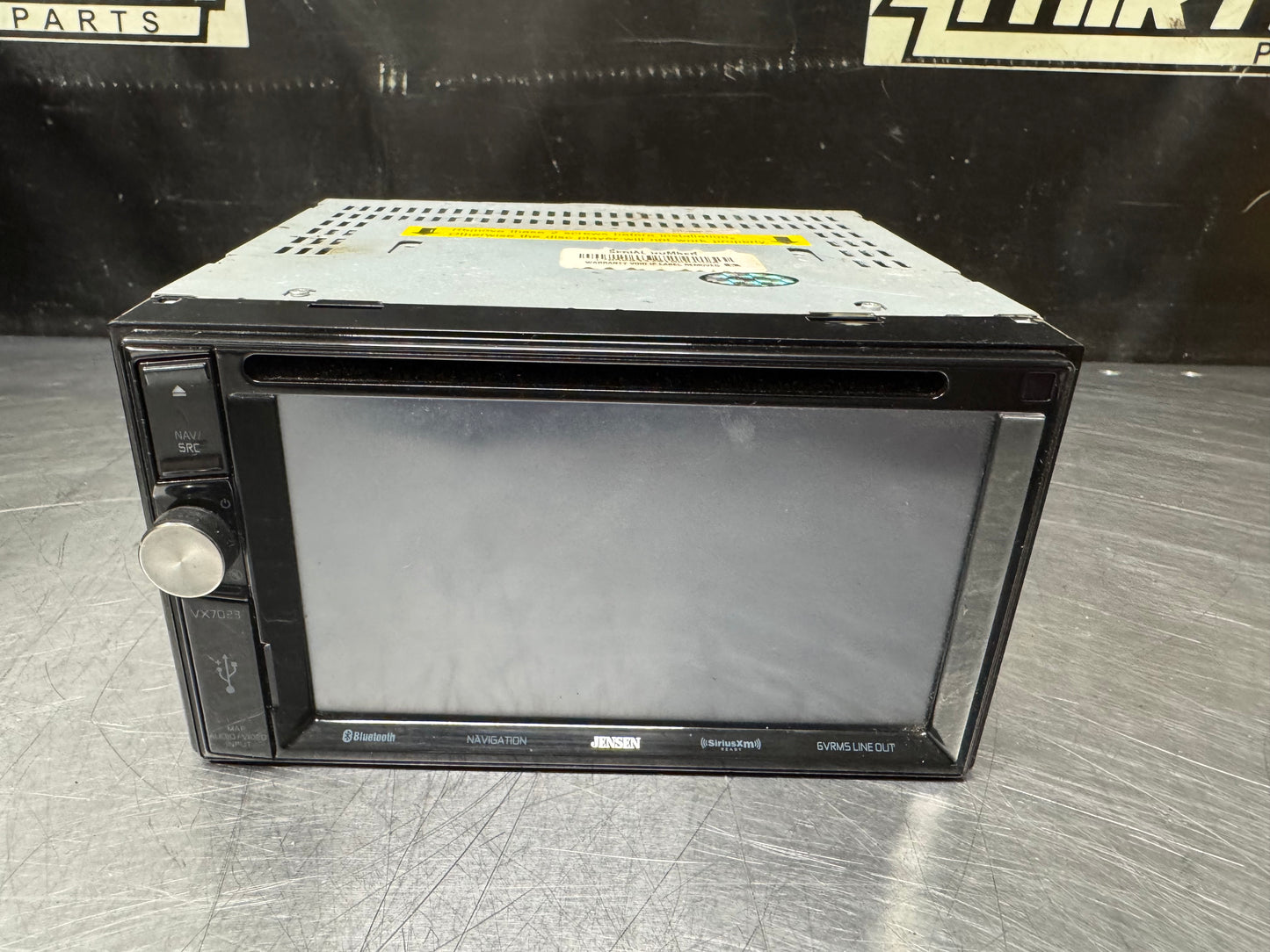 JENSEN VX7023 MULTIMEDIA DVD MP3 RADIO RECEIVER #N844
