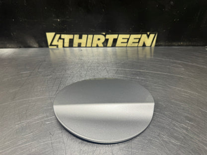 15-17 FORD MUSTANG GT FUEL DOOR GAS LID TANK COVER SILVER OEM #V28