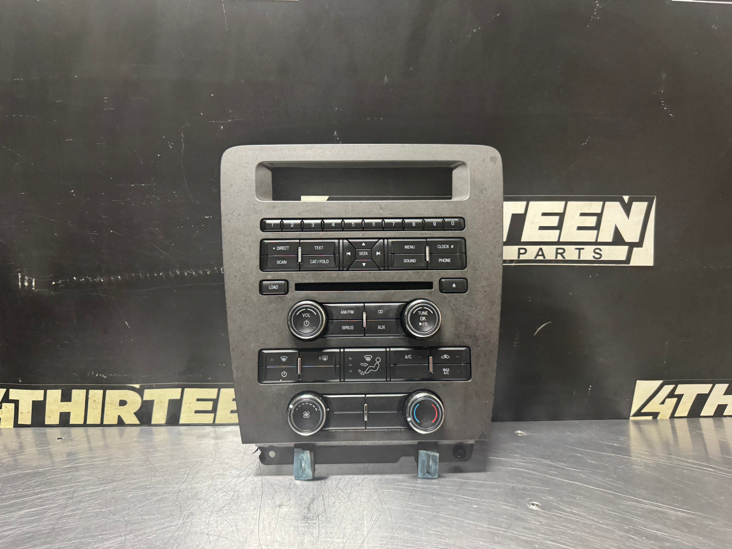 11-14 FORD MUSTANG RADIO TEMPERATURE CONTROL PANEL CR3T-18A802-JA OEM #N345