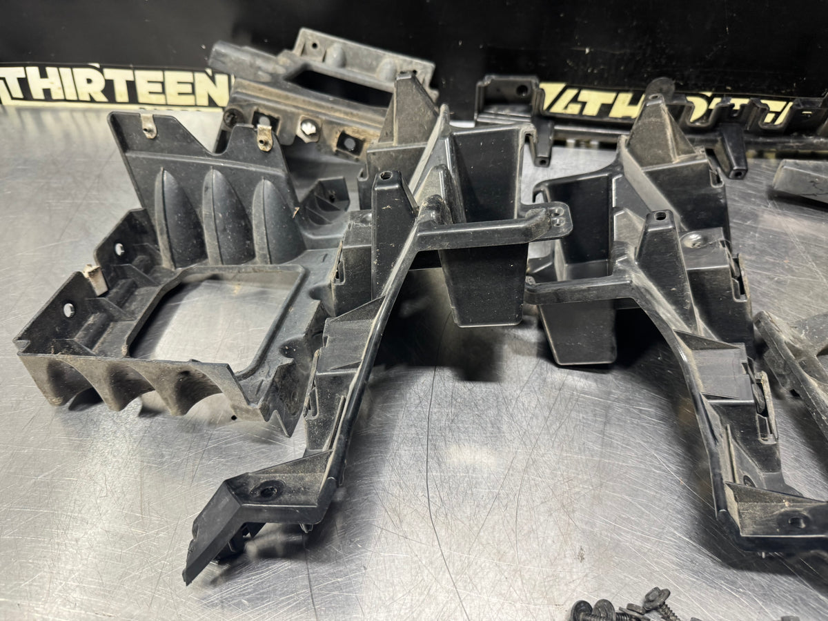 15-17 FORD MUSTANG GT REAR BUMPER BRACKETS OEM #V65