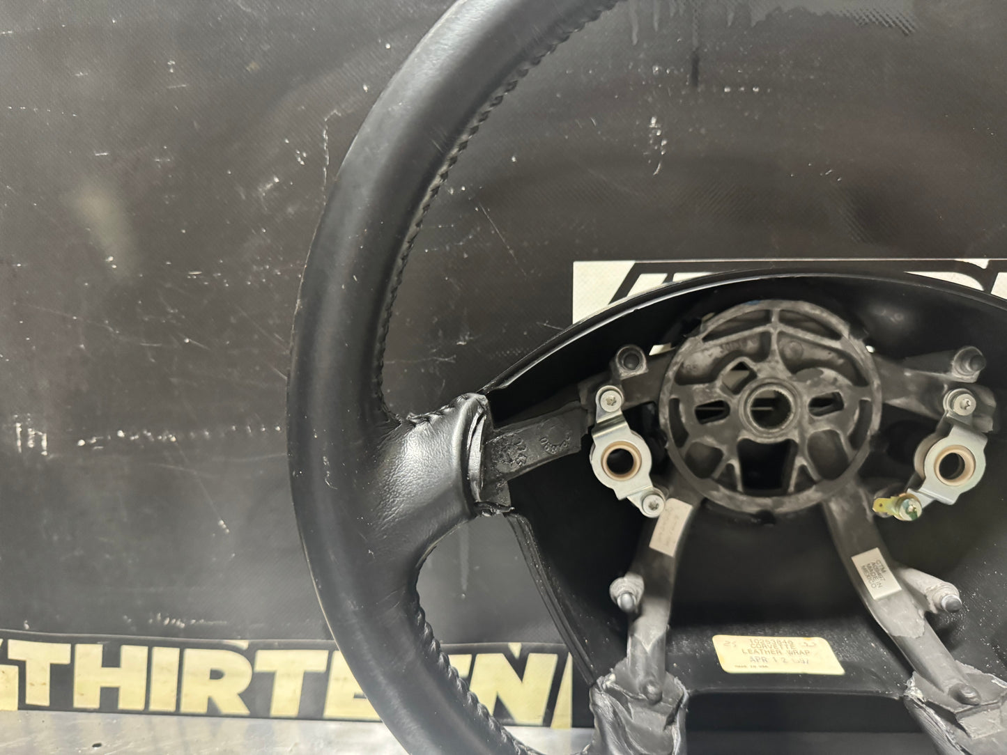 1997 - 2004 CORVETTE C5 OEM STEERING WHEEL EBONY 10253846 OEM #N262